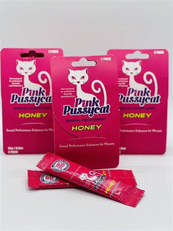 15 G Pink Pussycat Honey For Her 6 Sachets Royalty Honey USA