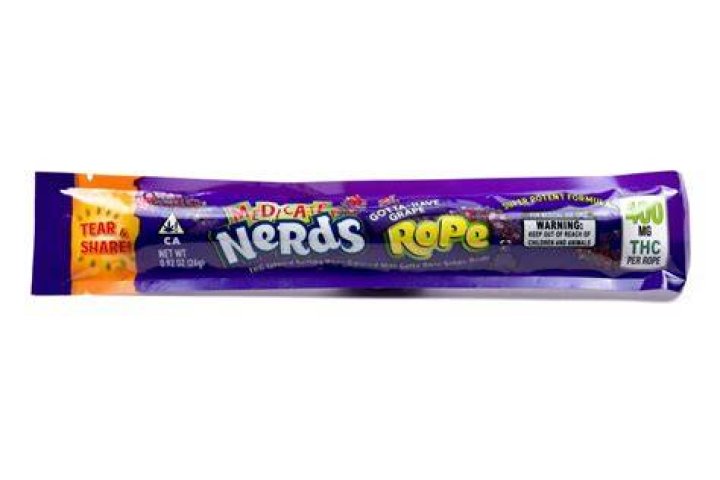 400 MG Nerds Rope Edible CA. YouTube