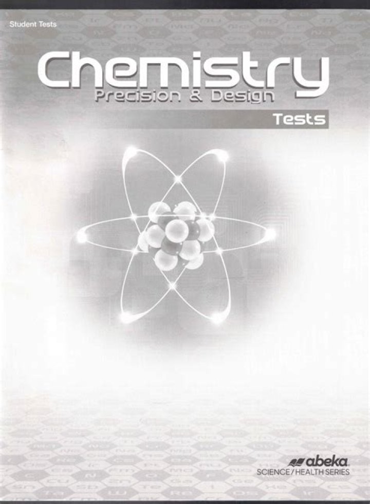 Abeka Chemistry and Precision 3rd edition Teacher books, Abeka