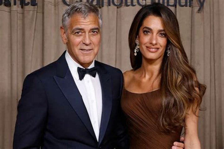 Amal Clooney and Clooney celebrate 8th wedding anniversary, twins,5, first public