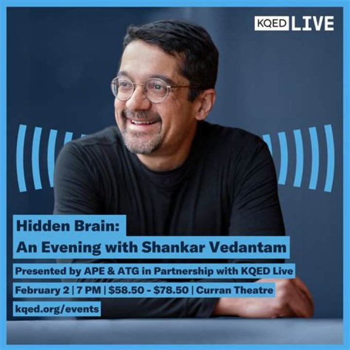 An Evening with Shankar Vedantam &mdash; Public City