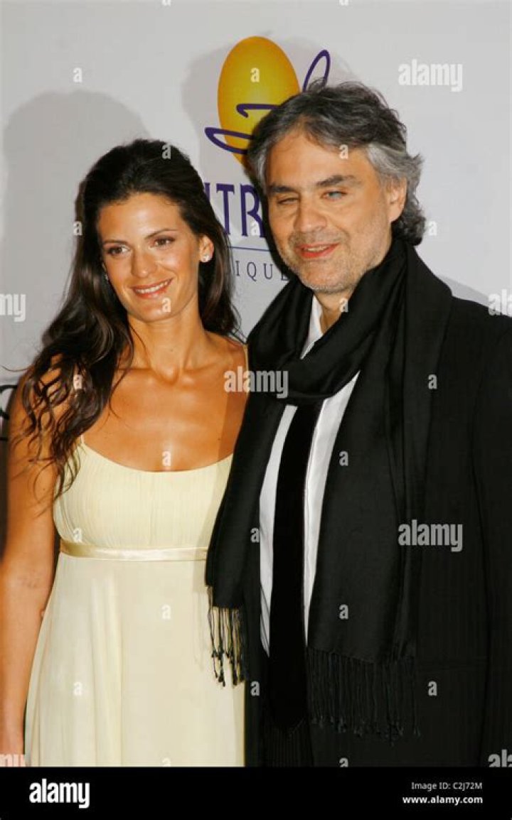 Andrea Bocelli Wife Enrica Cenzatti Los 庫存照片 393745810 Shutterstock