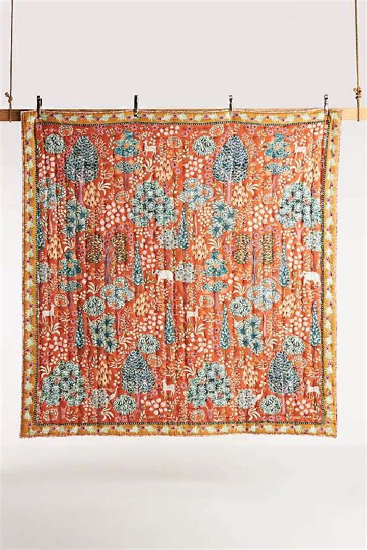 Anthropologie Averill Organic Cotton Quilt King eBay