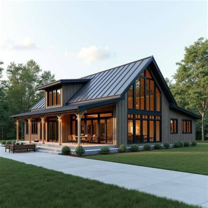 BM3945Black Barndominium
