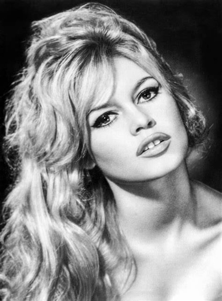 Brigitte Bardot, 1960 Celebrity Hairstyles, Up