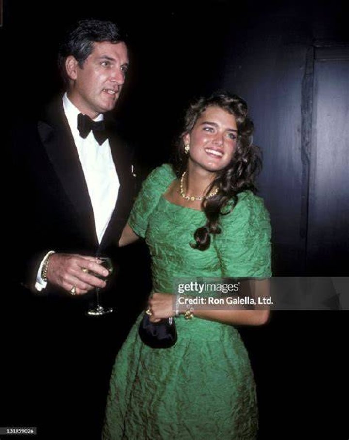 Brooke Shields Father Frank Shields Mother Editorial Stock Photo
