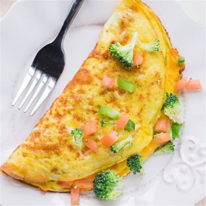 Cheesy Vegetable Omelette Brooklyn Farm Girl