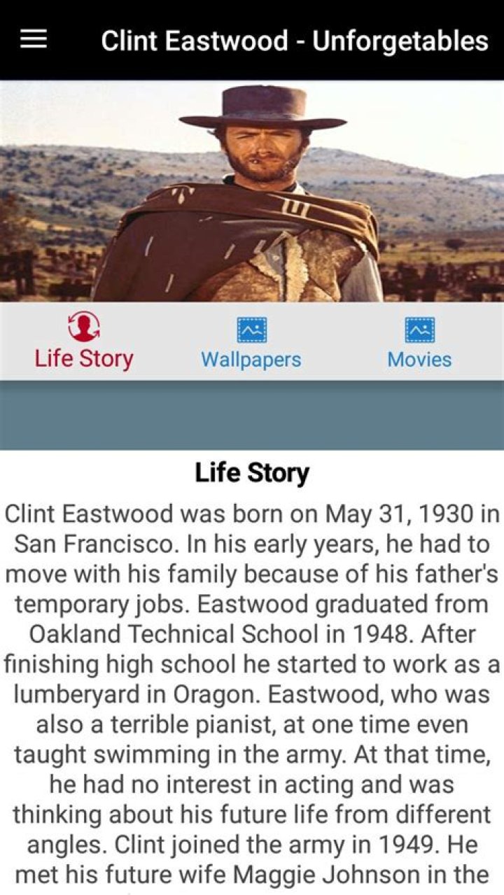 Clint Eastwood The life story you may not know NewsHerald
