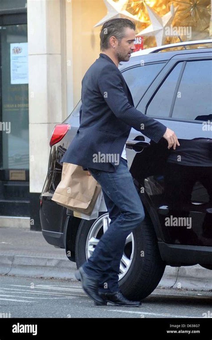 Colin Farrell joins his brother Eamon Farrell and mother Rita Farrell