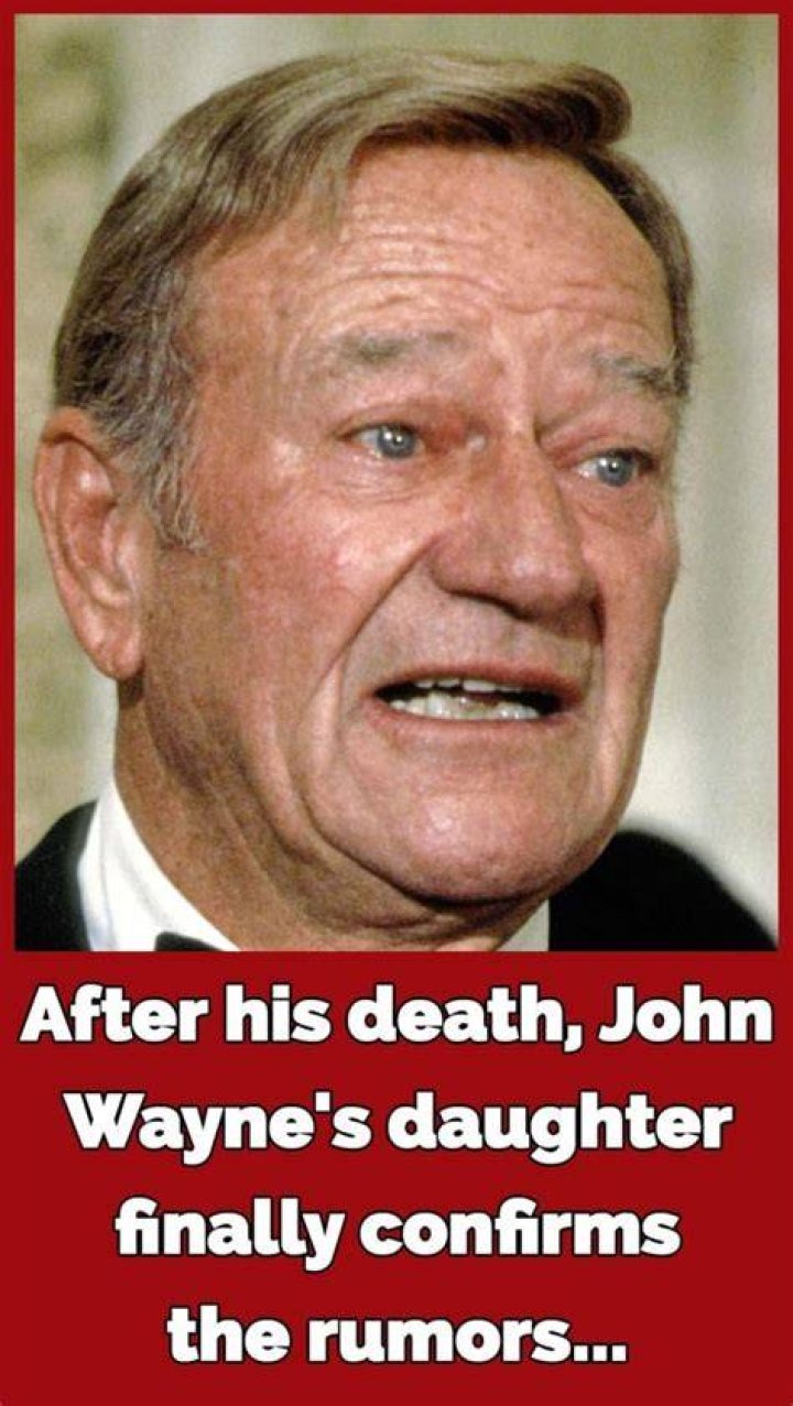 Despite Having 7 Kids, John Wayne Was Buried in Private & His Grave