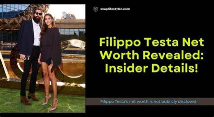 Discoveries In Filippo Testa's Net Worth