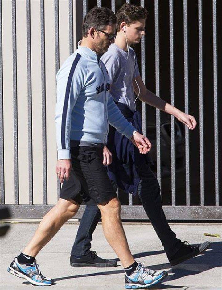 Eric Bana takes his lookalike son Klaus for some male bonding time Daily Mail Online