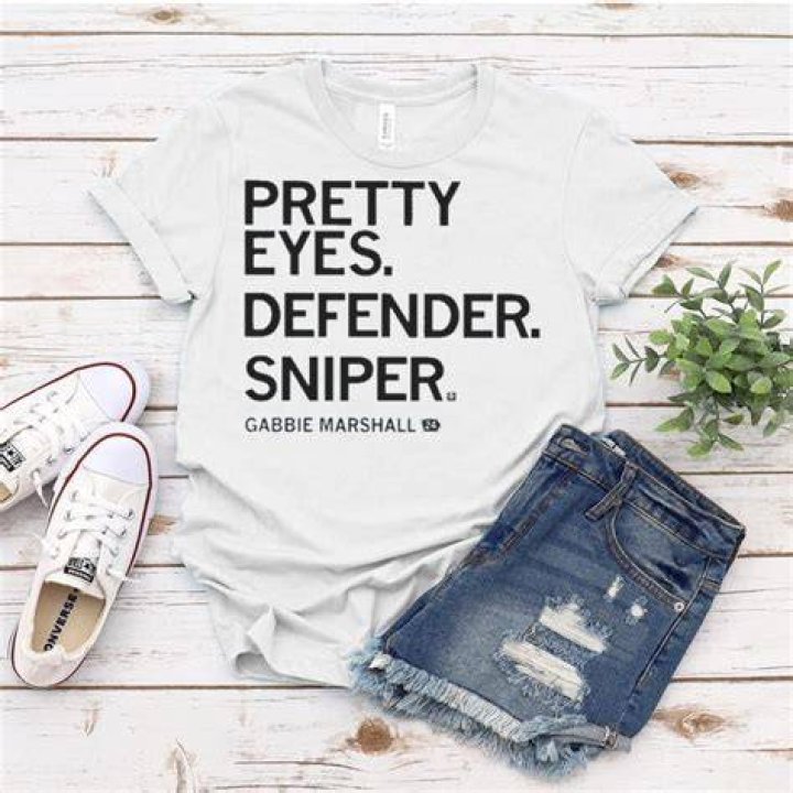 Gabbie Marshall Pretty Eyes TShirt RAYGUN