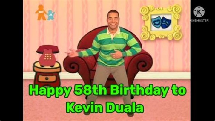 Happy 58th Birthday Kevin Duala, the best UK Blue's Clues Host Ever