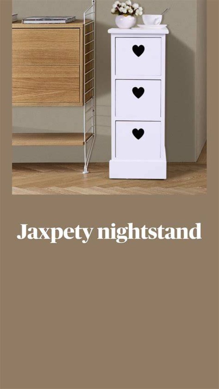 Harper Tall 3Drawer Nightstand Countryside Amish Furniture