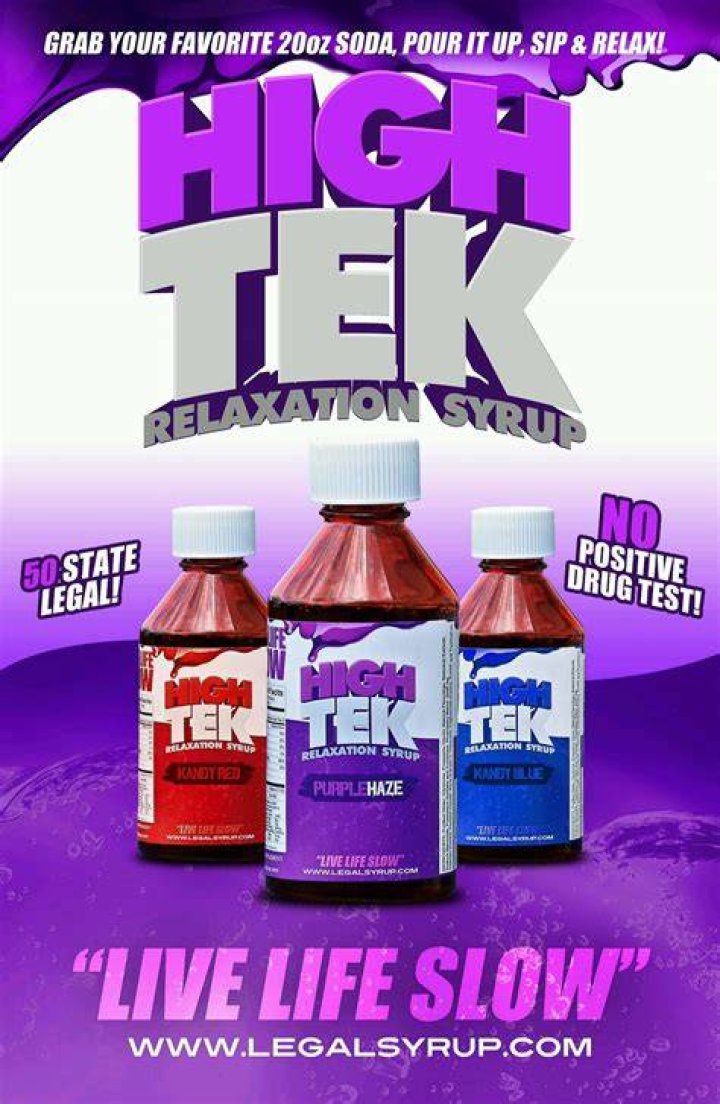 High Tek Relaxation Syrup Xhale Vapor