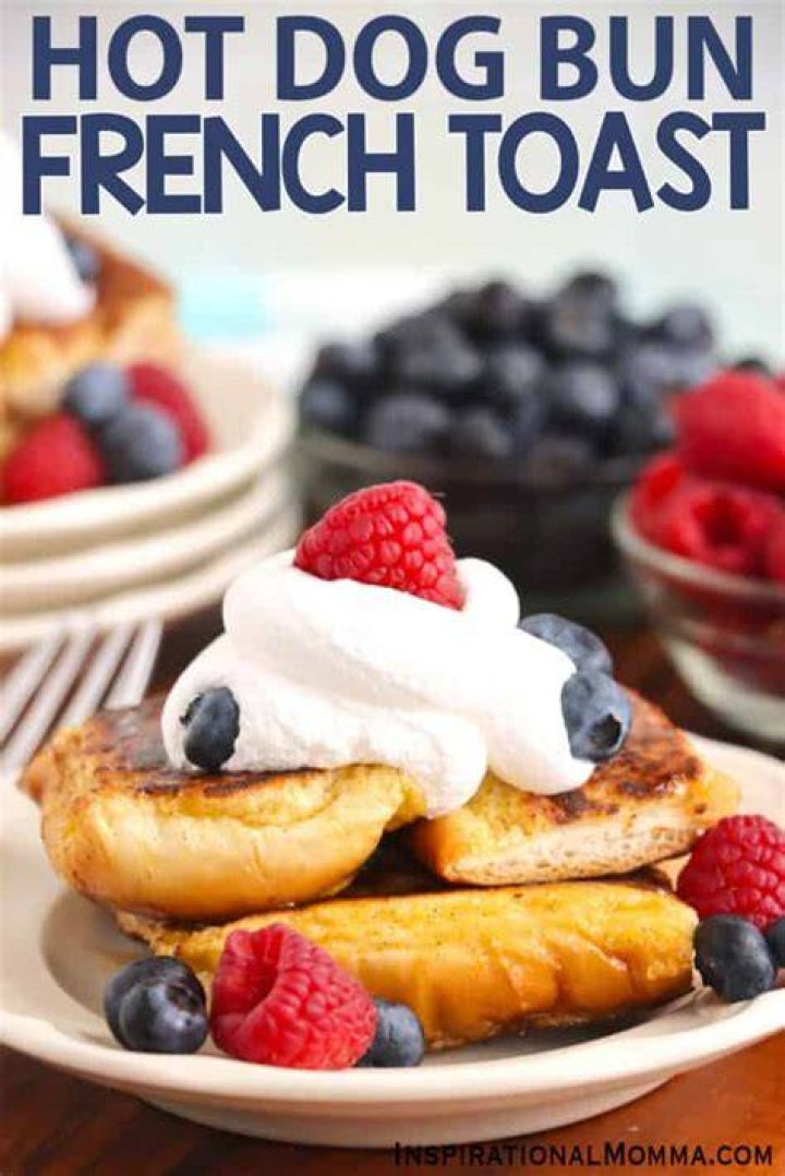 Hot Dog Bun French Toast Renee's Kitchen Adventures