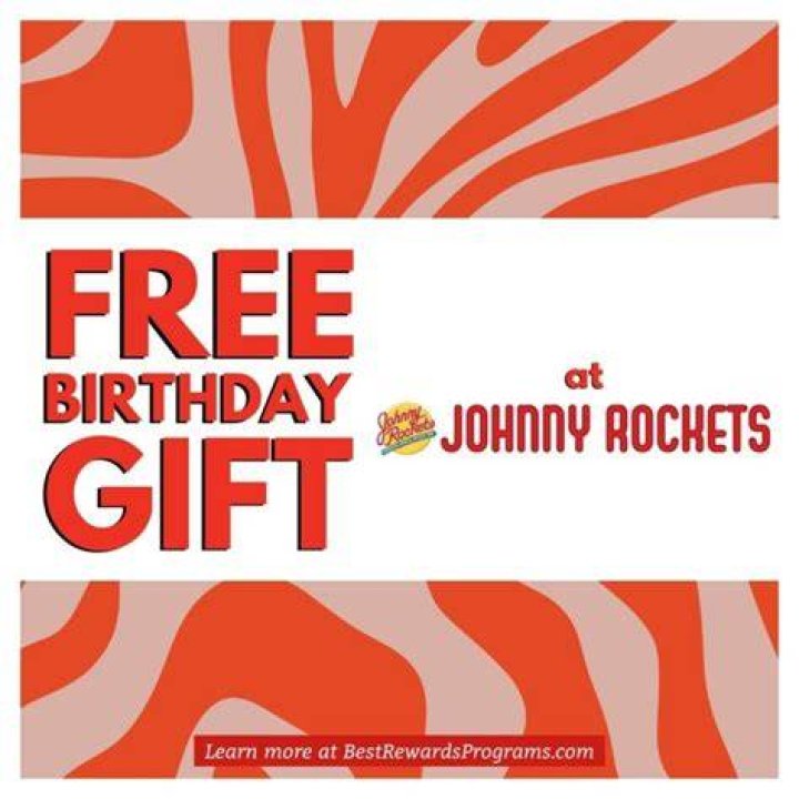 Johnny Rockets Free Birthday Gift 🍔 Best Rewards Programs