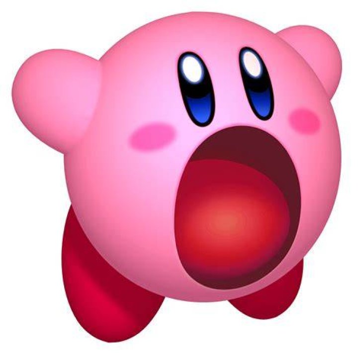 Kirby Mouth Wide Open transparent PNG StickPNG