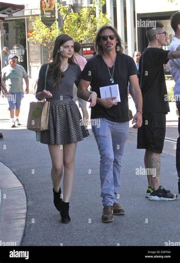 Lukas Haas shopping with his girlfriend at The Grove Featuring Lukas Haas Where Los Angeles