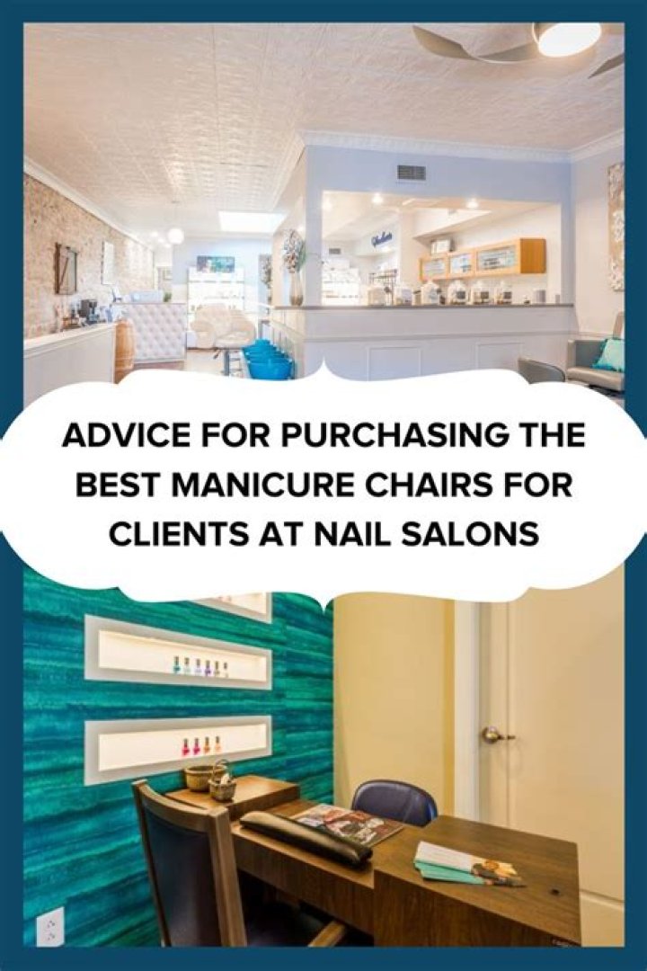 Manicure Chairs for Clients Choosing the Best Nail Salon Chairs
