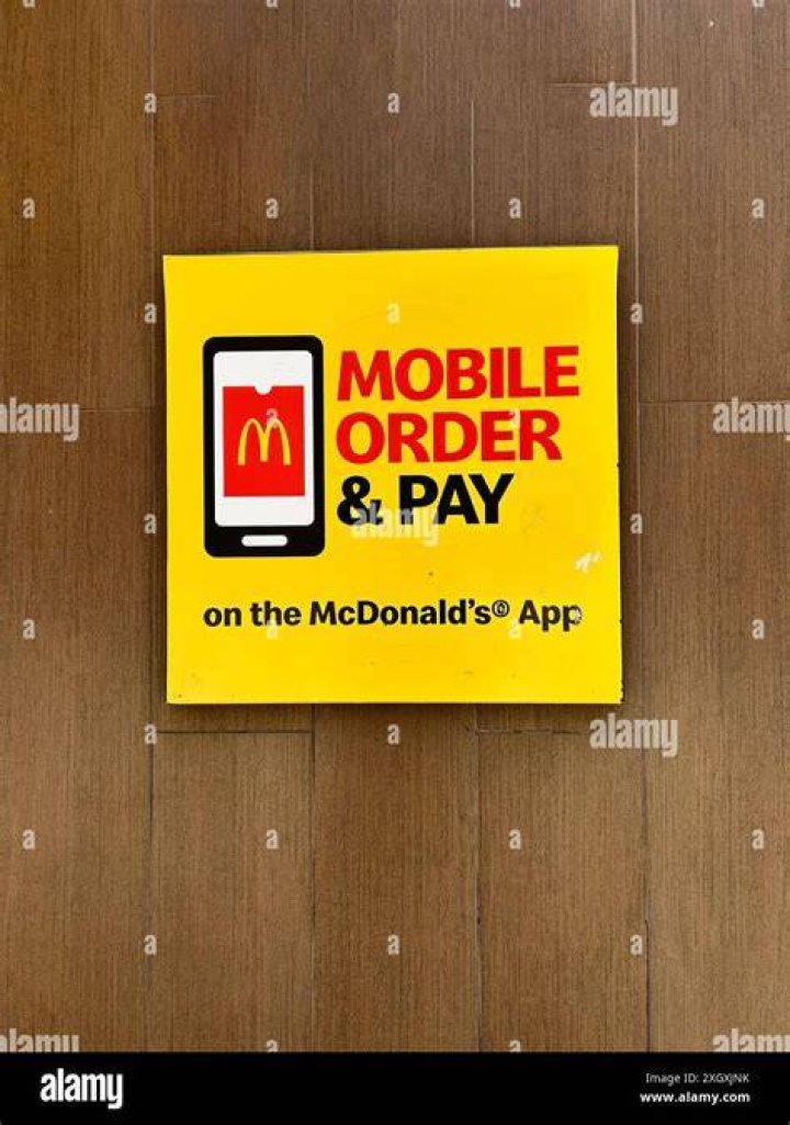 McDonald&rsquo;s Mobile Order & Pay McDonald&rsquo;s