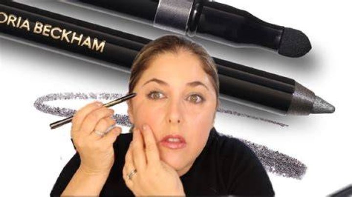 NEW Victoria Beckham Sea Grey Satin Kajal Liner! YouTube