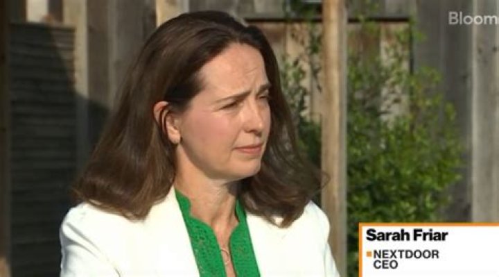 Nextdoor CEO Sarah Friar Don't get hung up on job titles ABC News