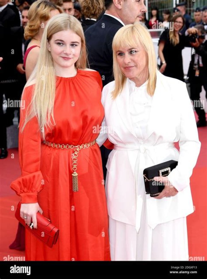 Patricia Arquette and daughter Harlow Olivia Calliope Jane attending the Sibyl premiere during