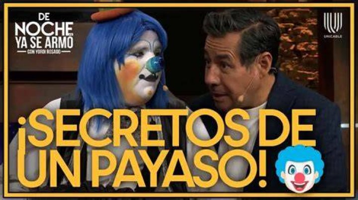 Payaso ‘Brincos Dieras’ revela su rostro sin maquillaje; así luce