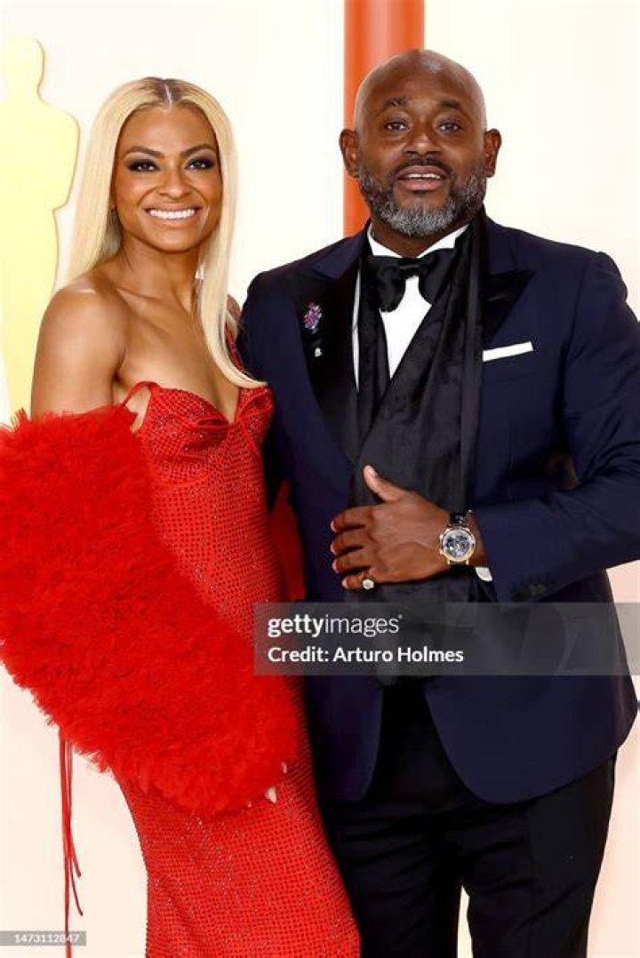 Photo Lauren Branche and Steve Stoute Attend the 65th Grammy Awards in