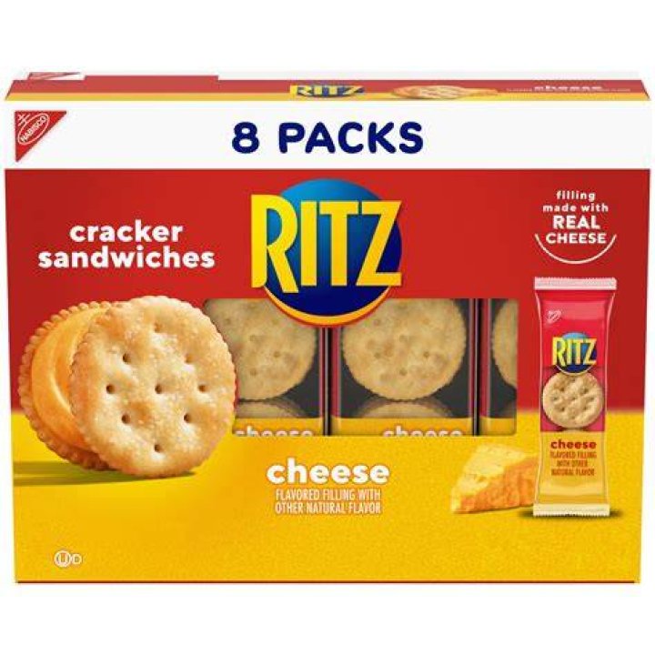 Ritz Cream Cheese Sandwich Crackers, 1.35 oz, 8 Ct
