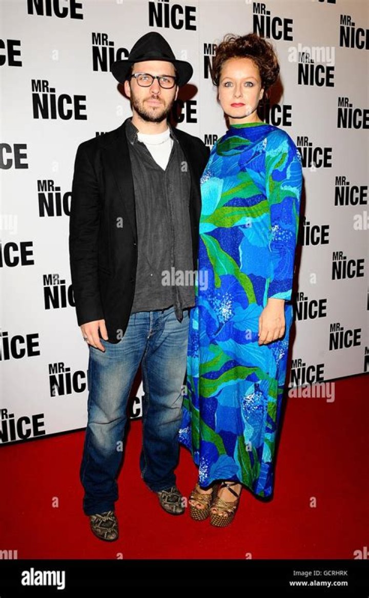 Samantha Morton and Harry Holm arriving for the Mr Nice UK Premiere, at
