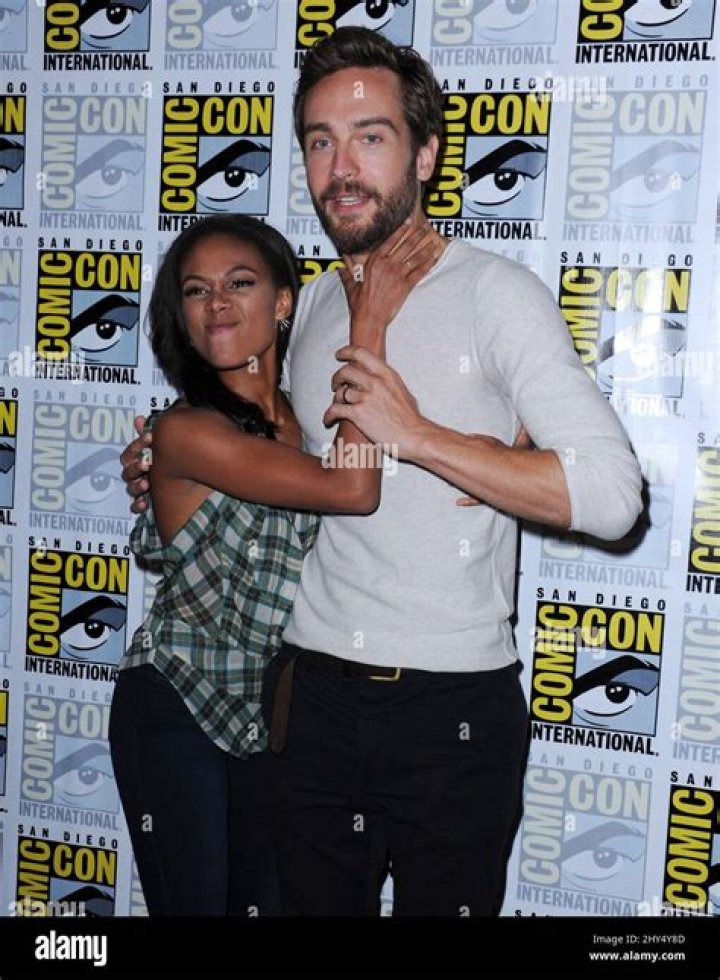 Tom Mison Fans Photos by Variety Radio Online SDCC 2014