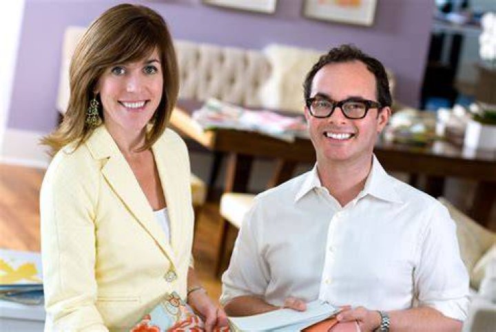 Tommy Smythe and Sarah Richardson shopping in our showroom Pendant