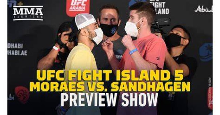 UFC Fight Island 5 video Tom Aspinall batters Alan Baudot with ground