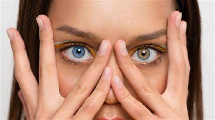 Woman Left Eye With Blue Eyelashes &middot; Free Stock Photo